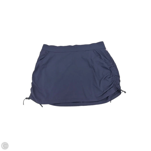 Athletic Skort By Columbia In Blue, Size: Xl