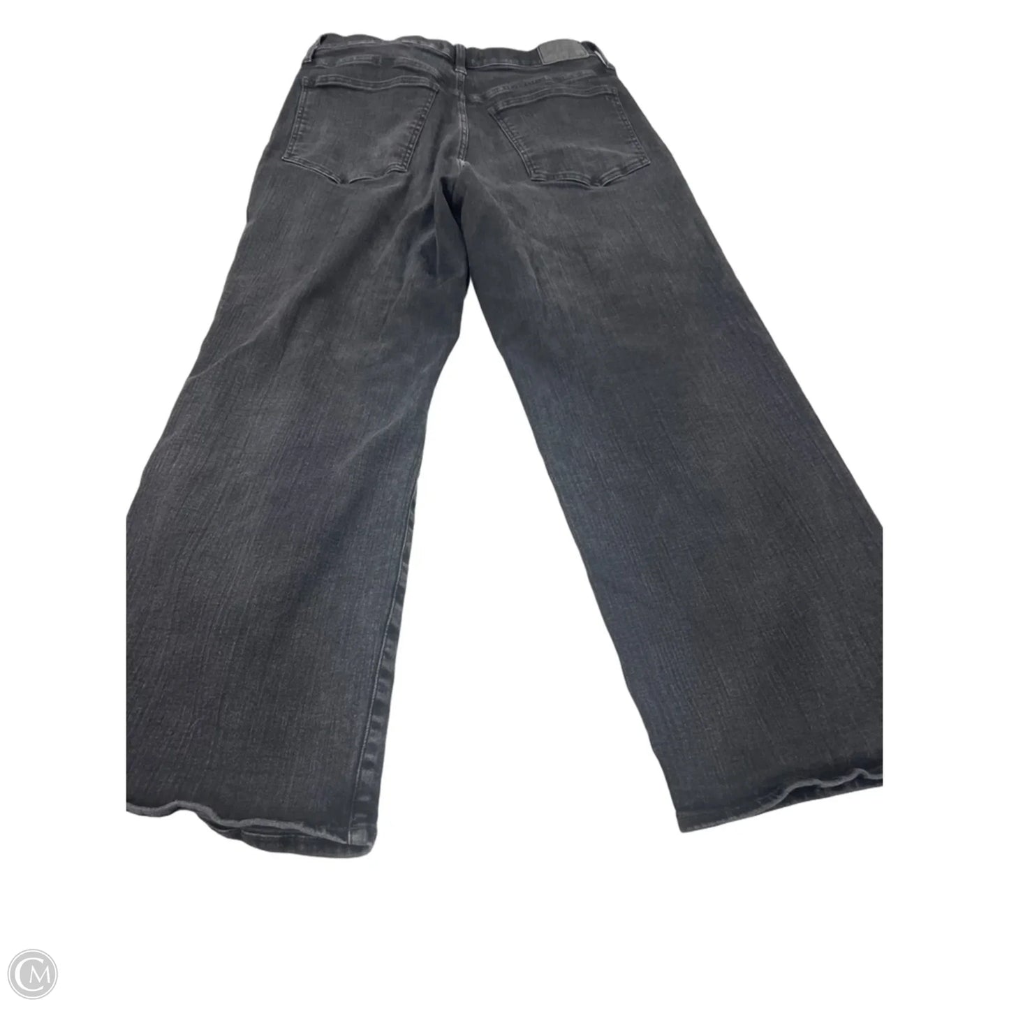 Jeans Wide Leg By Madewell In Black Denim, Size: 14