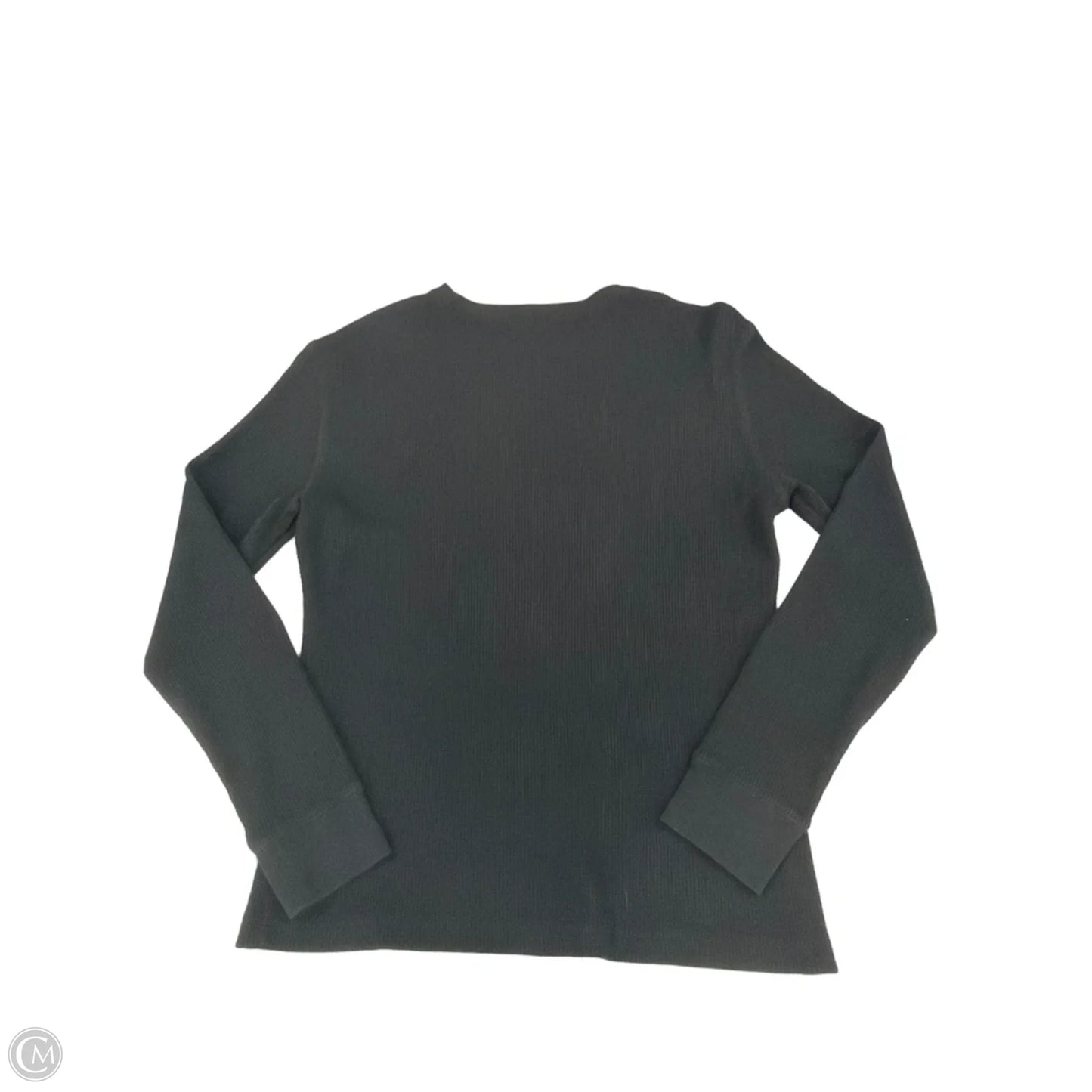 Top Long Sleeve By H&m In Black, Size: M
