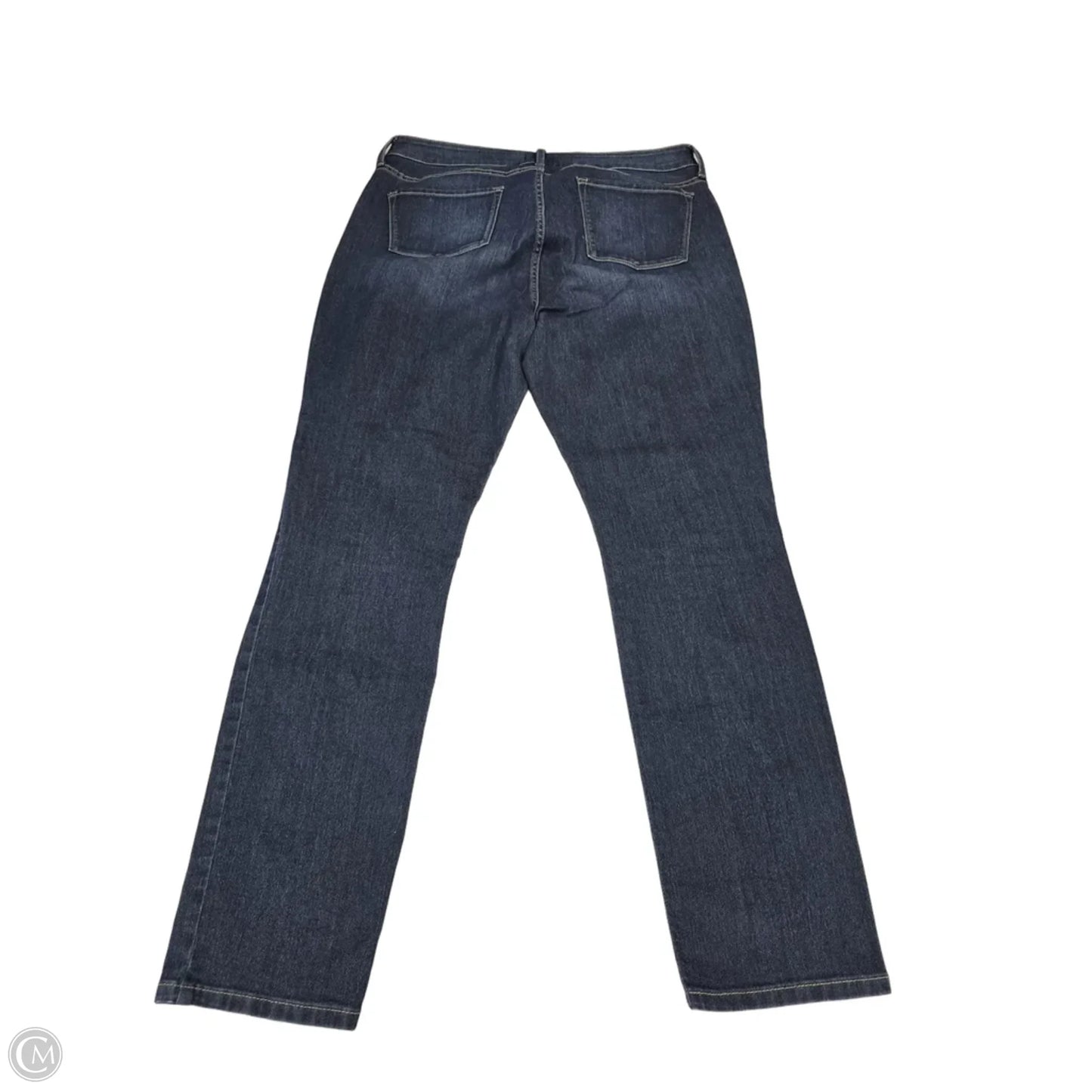 Jeans Straight By Not Your Daughters Jeans In Blue Denim, Size: 16