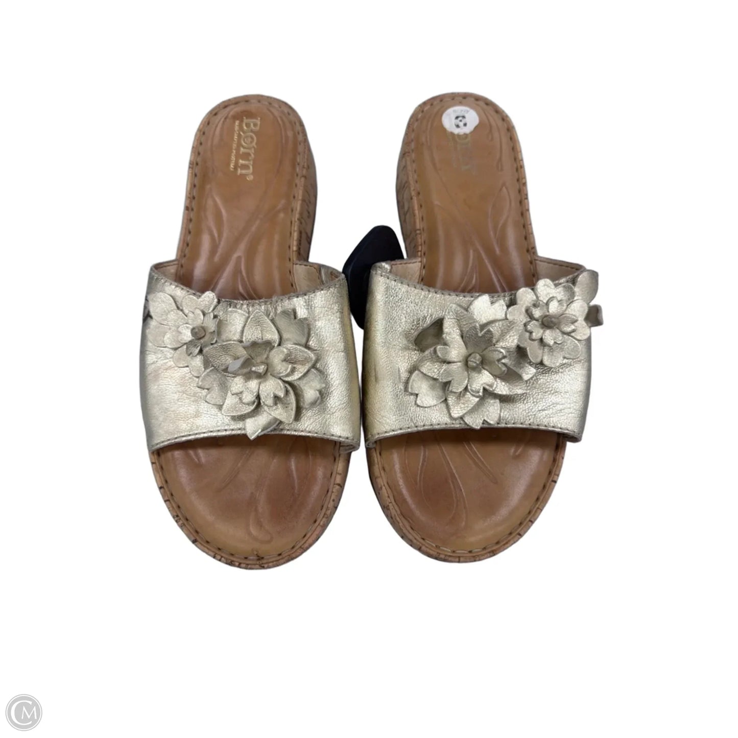Sandals Flats By Born In Gold, Size: 6
