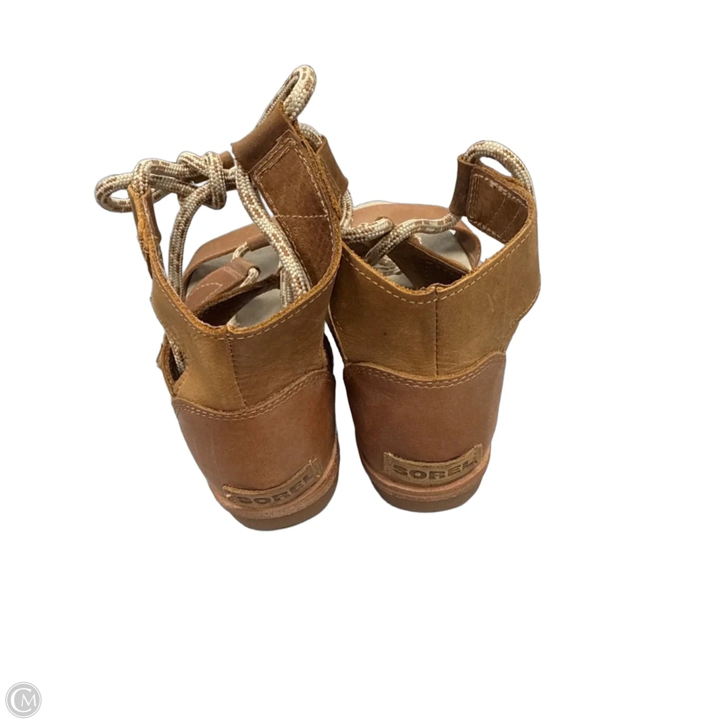 Sandals Flats By Sorel In Brown, Size: 10