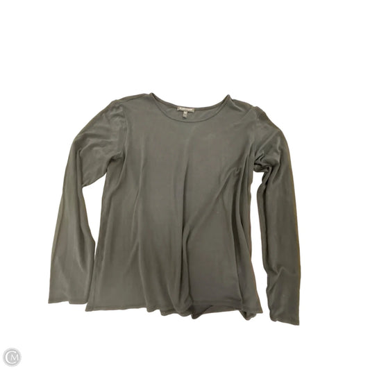 Top Long Sleeve Basic By Eileen Fisher In Black, Size: L