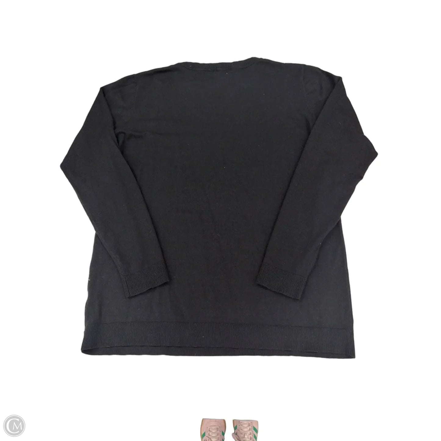 Top Long Sleeve By Cme In Black, Size: Xl