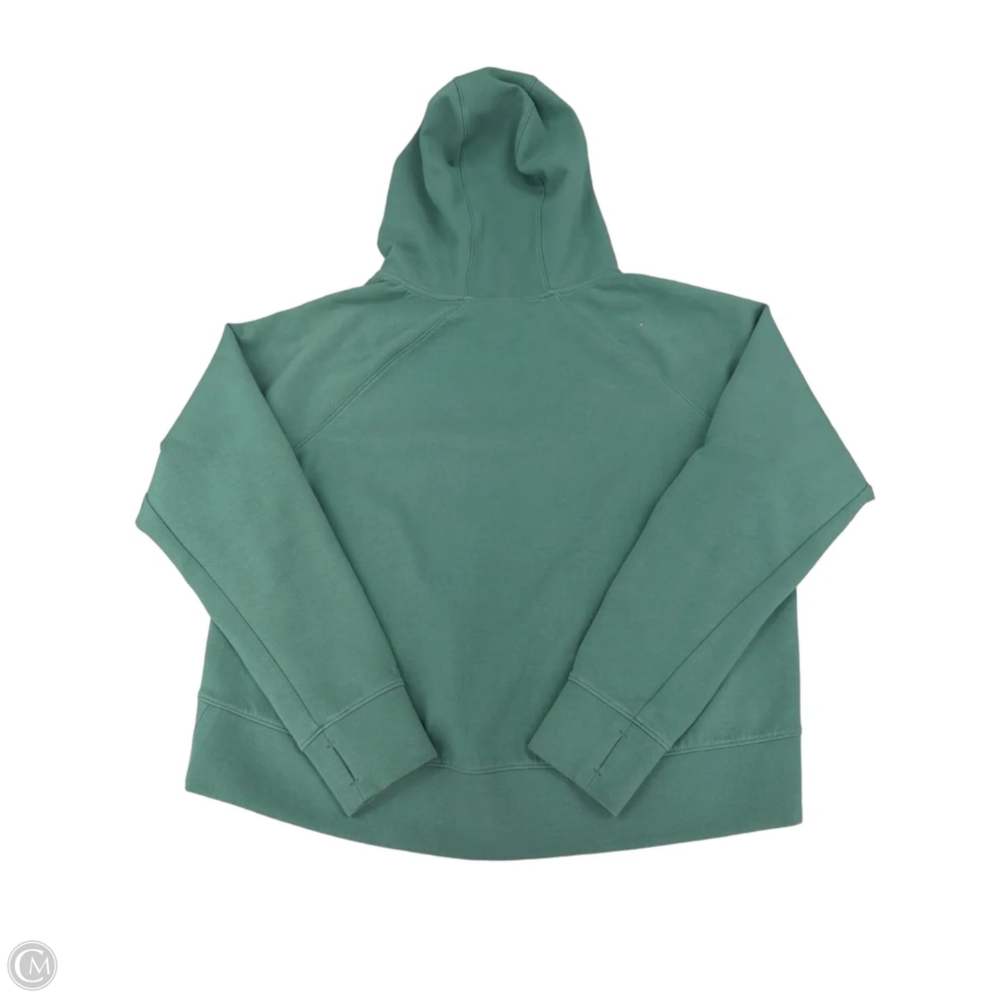 Athletic Top Long Sleeve Hoodie By Dsg Outerwear In Green, Size: Xl