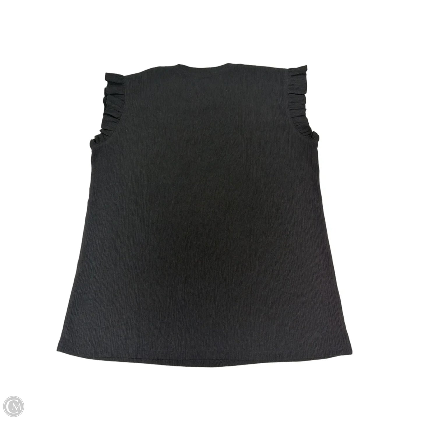 Top Short Sleeve By Cme In Black, Size: Xl