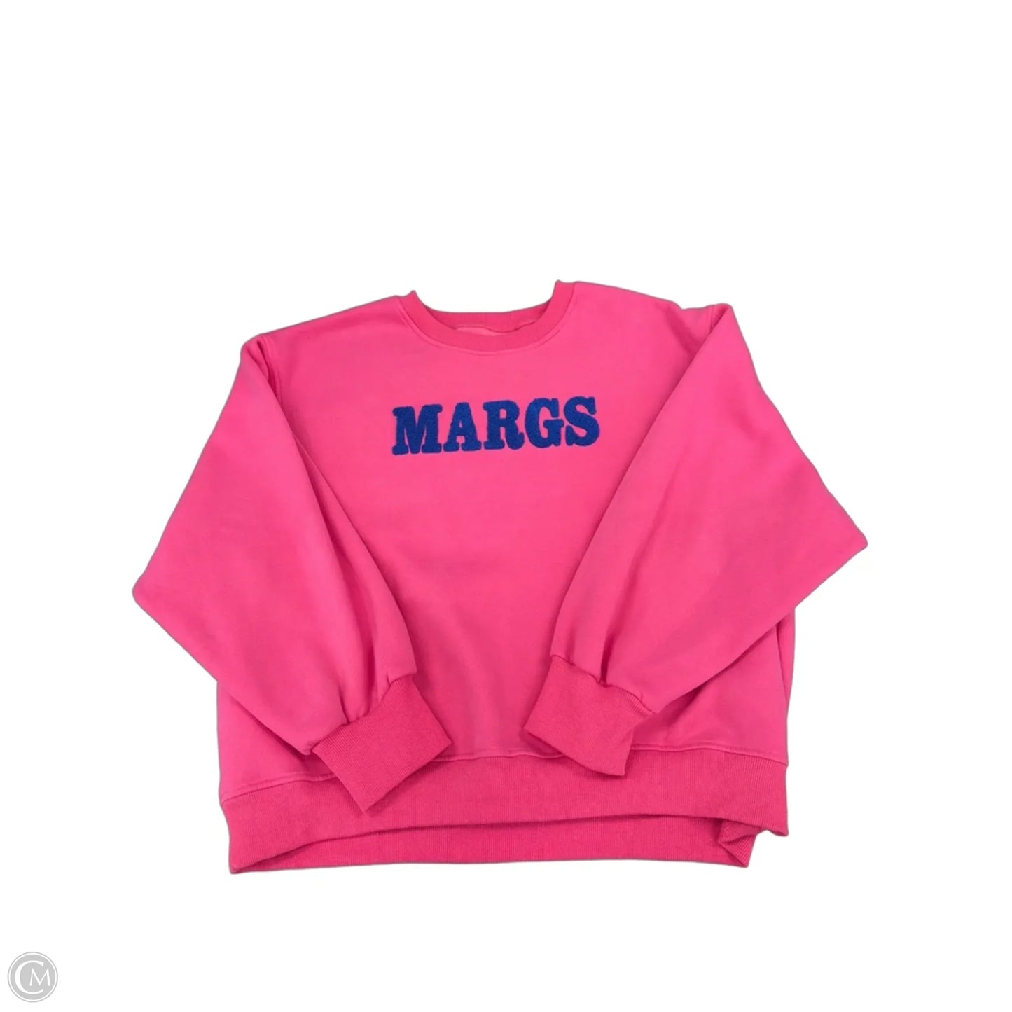 Sweatshirt Crewneck By Cmc In Pink, Size: Xl