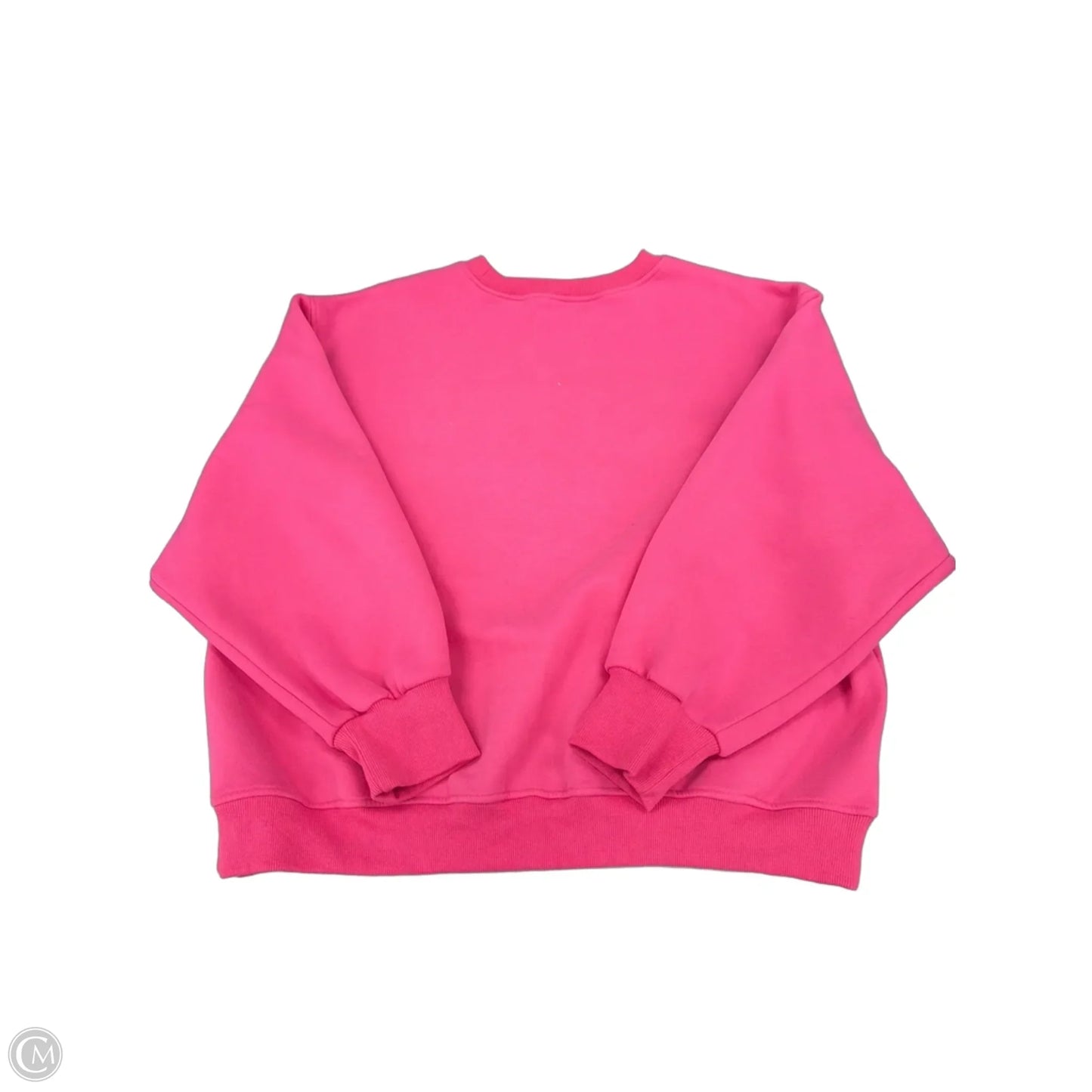Sweatshirt Crewneck By Cmc In Pink, Size: Xl