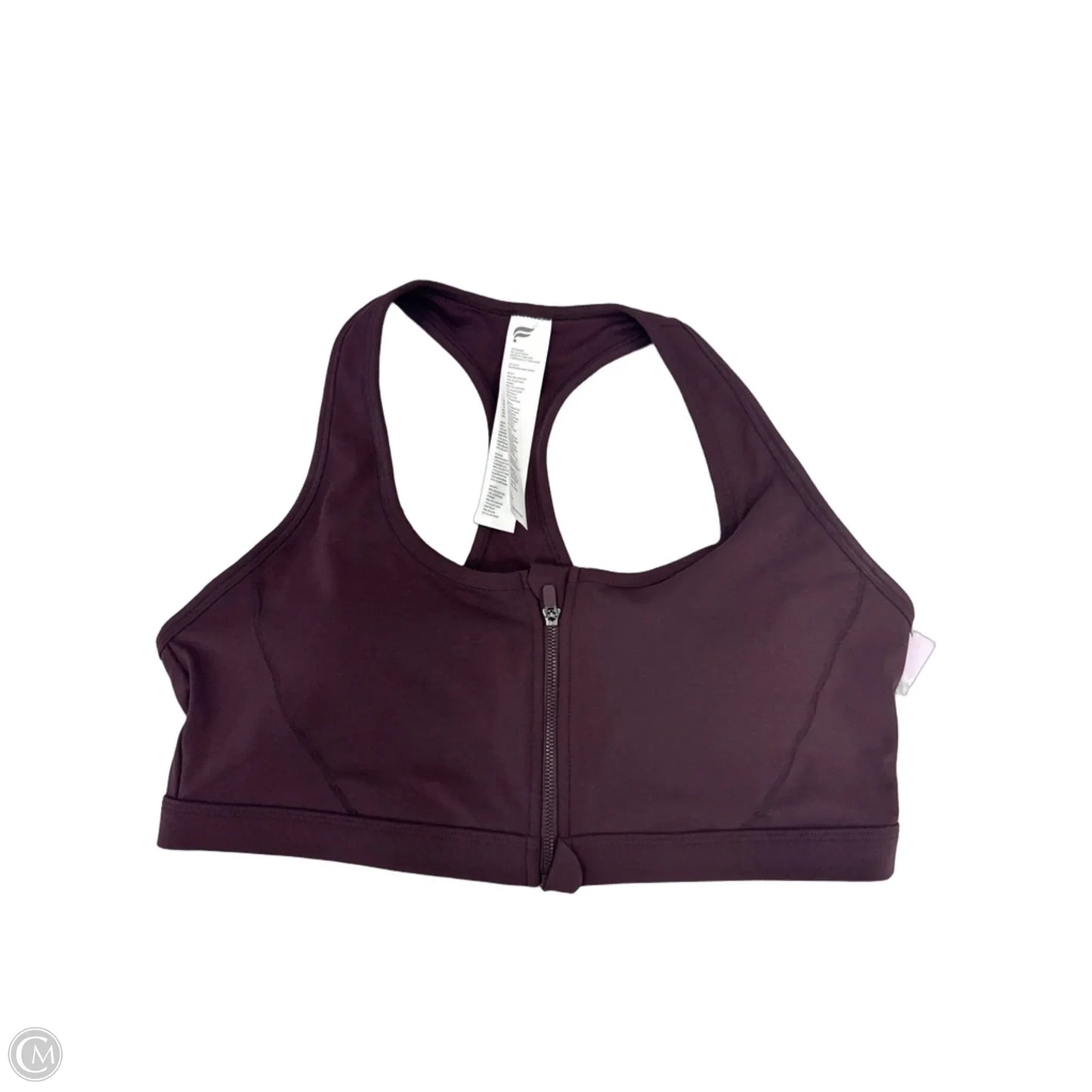Athletic Bra By Fabletics In Purple, Size: L