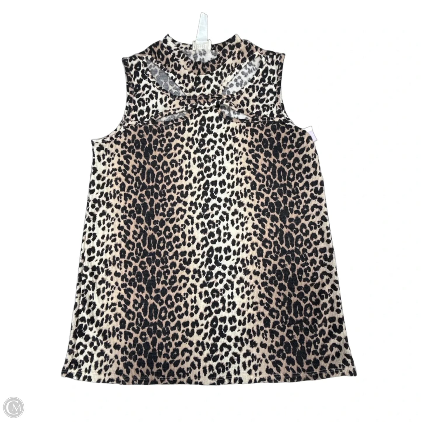 Tank Top By Bibi In Animal Print, Size: M
