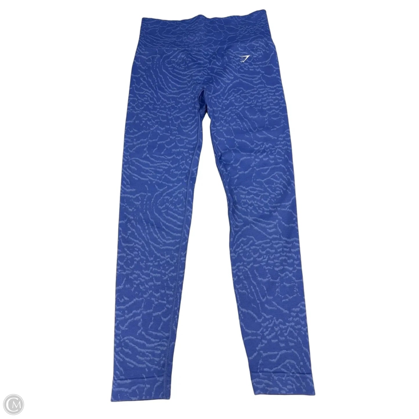 Athletic Leggings By Gym Shark In Blue, Size: S
