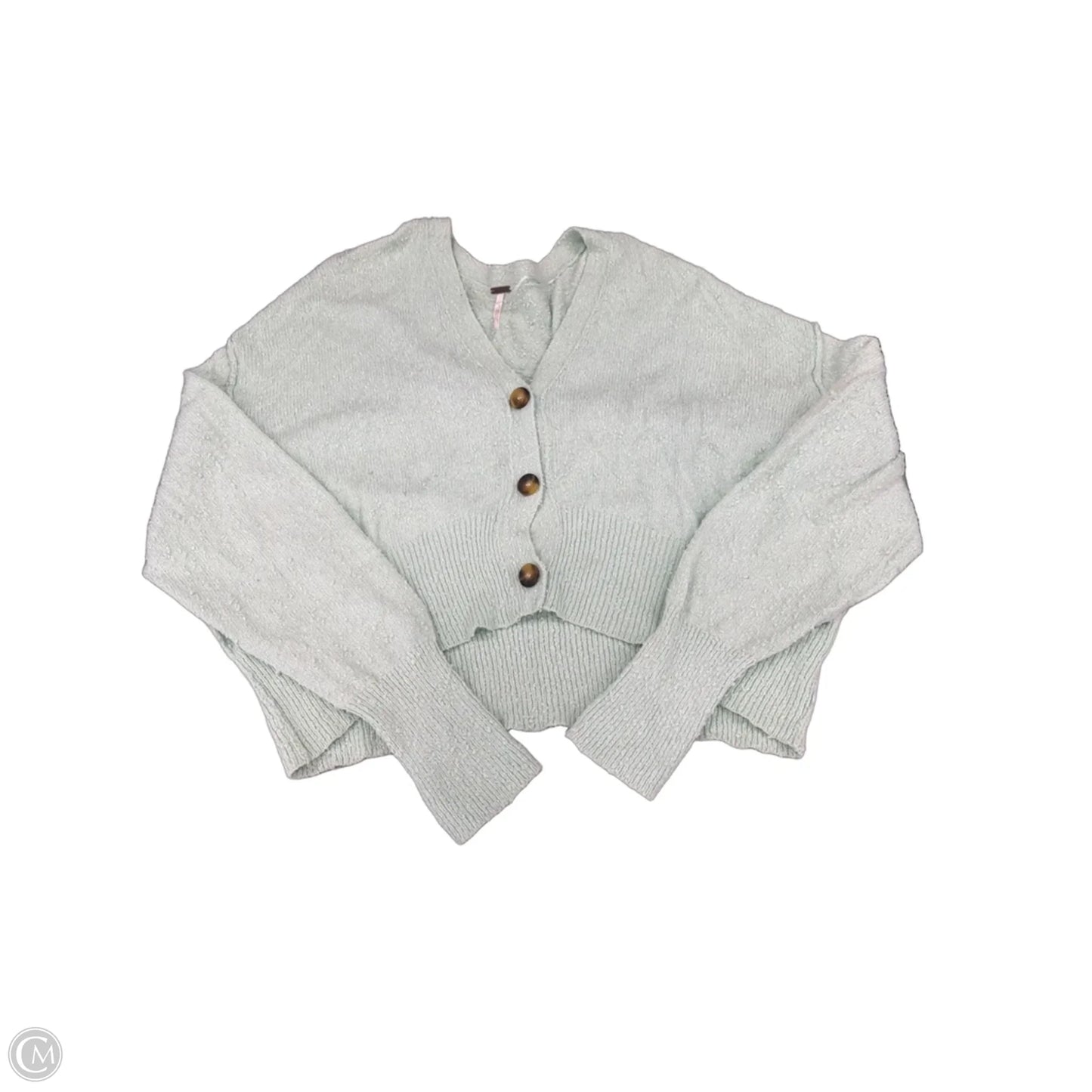 Cardigan By Free People In Aqua, Size: S