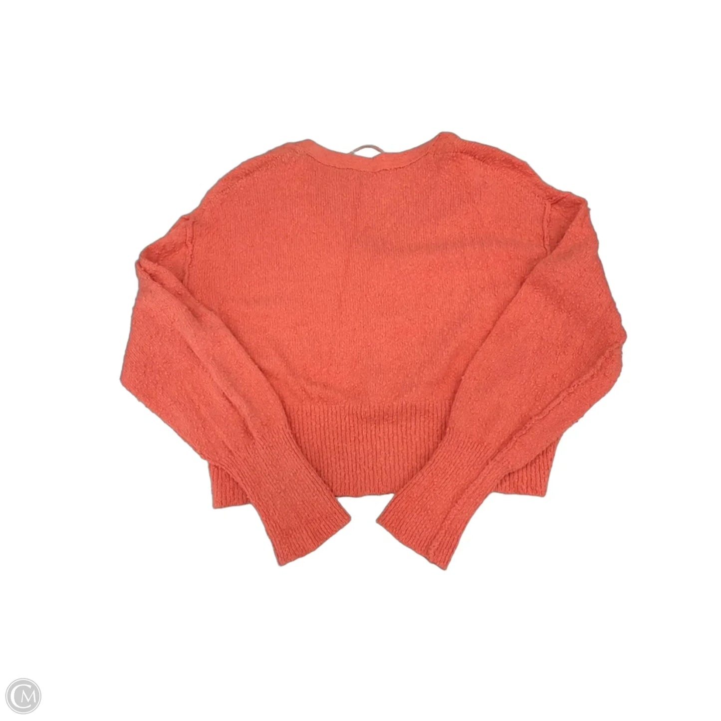 Cardigan By Free People In Orange, Size: Xs