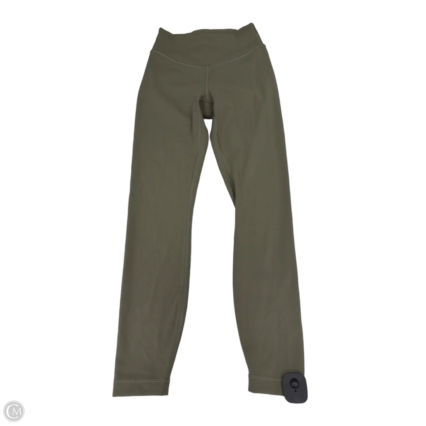 Athletic Leggings By Lululemon In Green, Size: 4