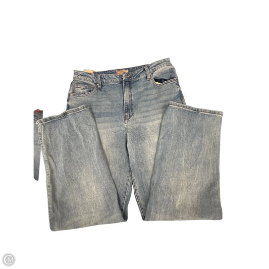 Jeans Wide Leg By Kut In Blue Denim, Size: 10