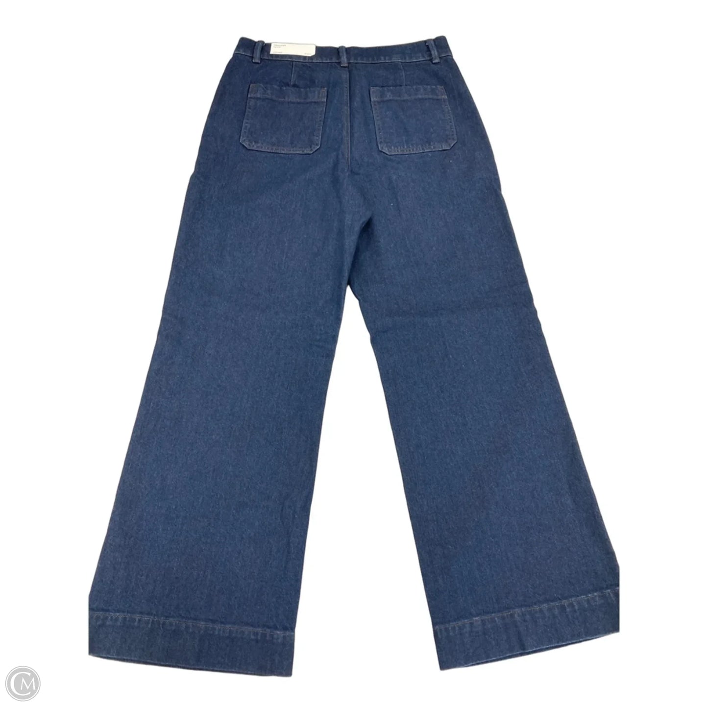 Jeans Wide Leg By Loft In Blue Denim, Size: 4p