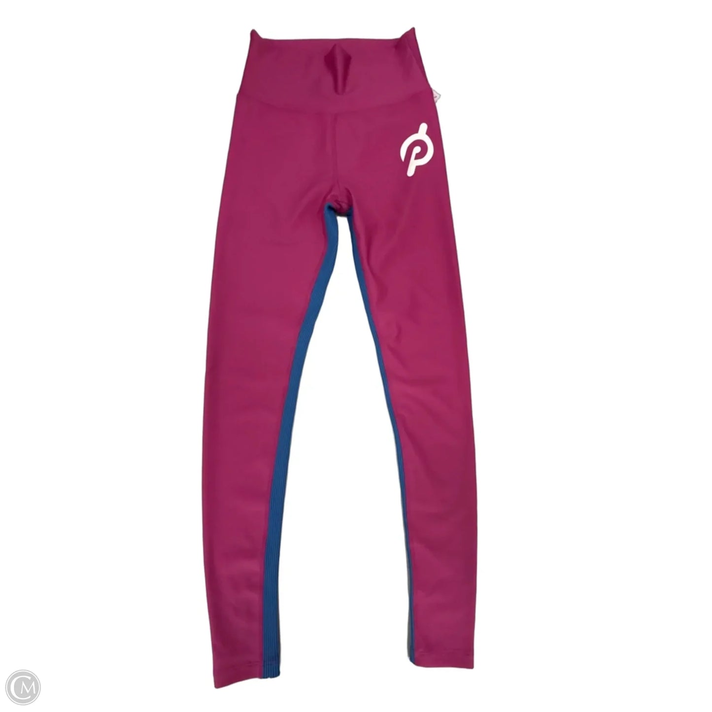 Athletic Leggings By Peloton In Blue & Pink, Size: S