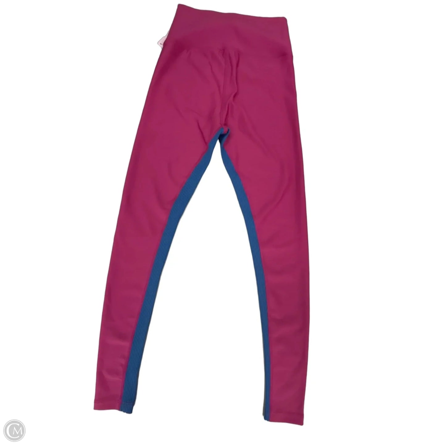 Athletic Leggings By Peloton In Blue & Pink, Size: S