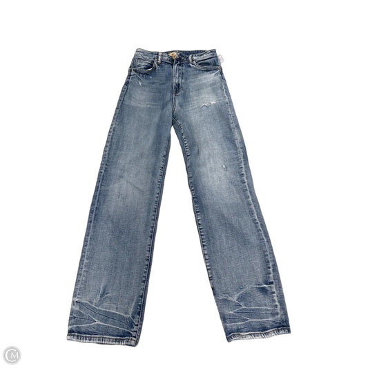 Jeans Wide Leg By Kut In Blue Denim, Size: 00