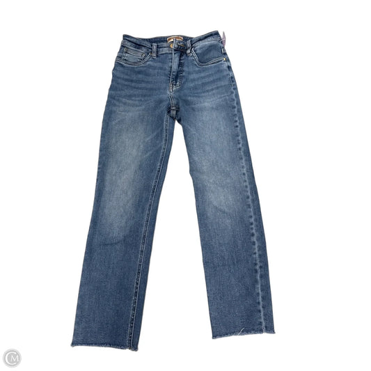 Jeans Straight By Kut In Blue Denim, Size: 00