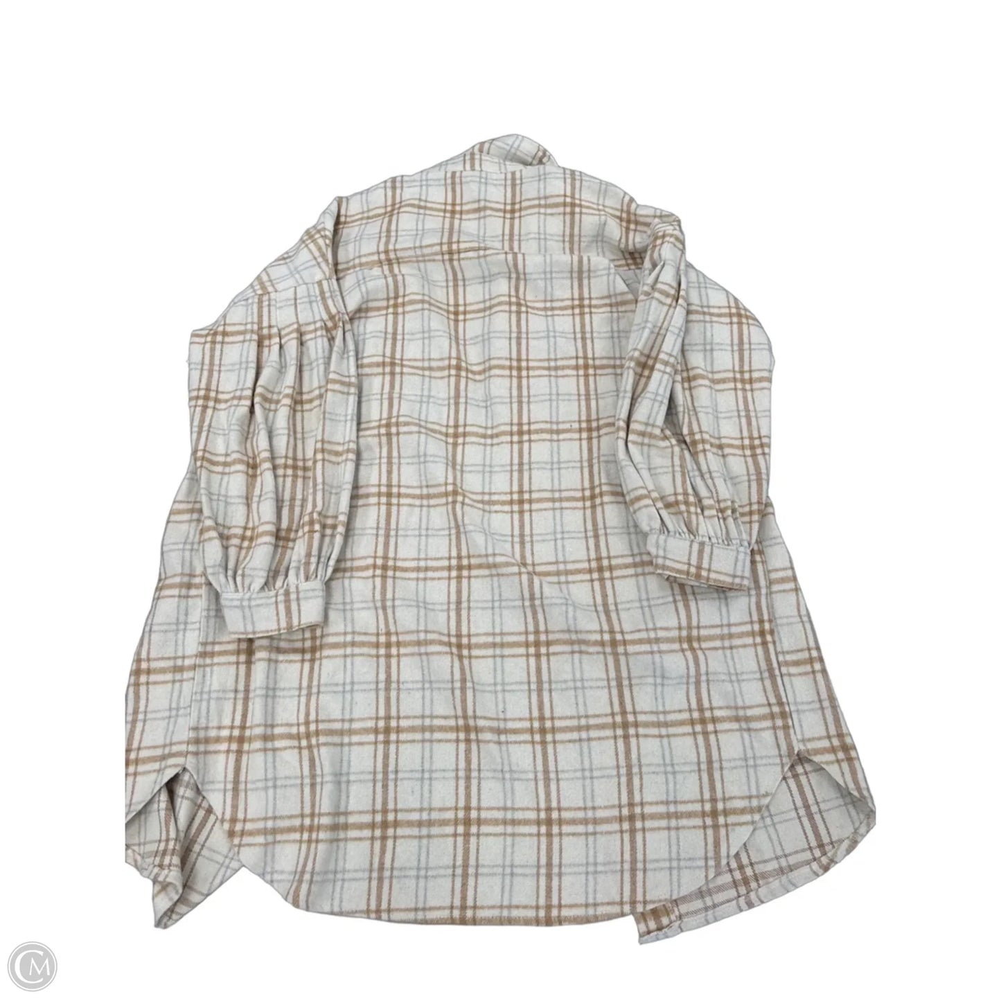 Top Long Sleeve By She + Sky In Cream, Size: M