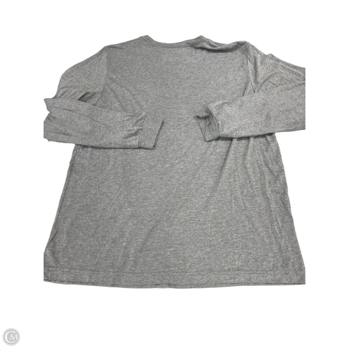 Top Long Sleeve By Texas True Threads In Grey, Size: Xl