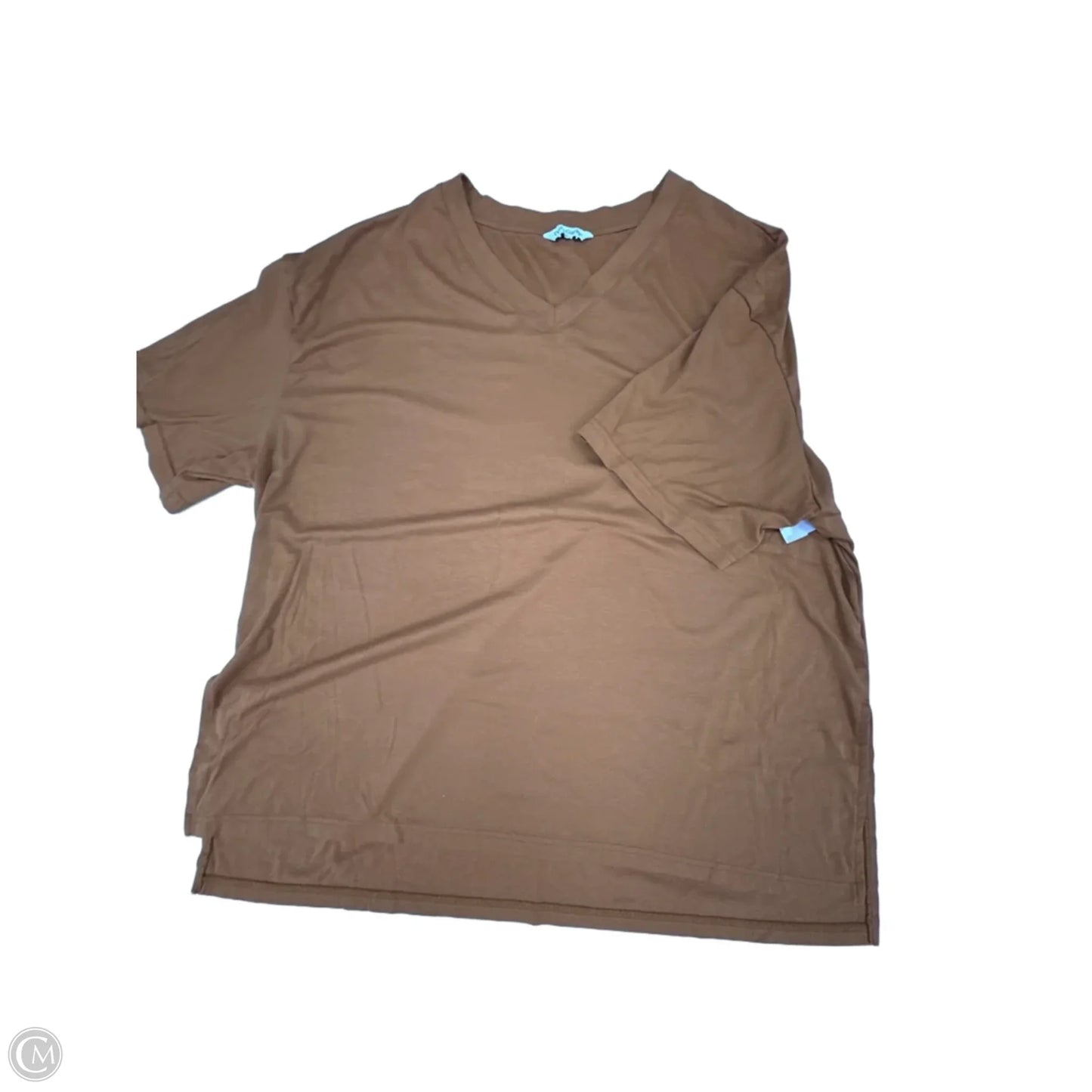 Top 2pc Short Sleeve By Prettygarden In Copper, Size: Xl