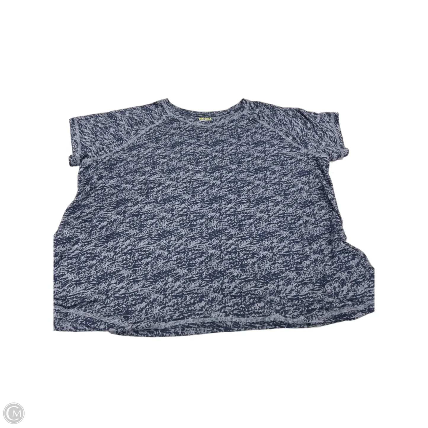 Top Short Sleeve By Tek Gear In Blue, Size: 2x