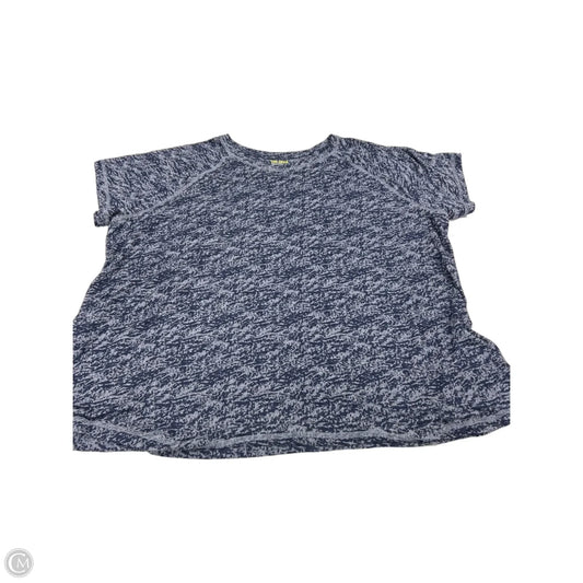 Top Short Sleeve By Tek Gear In Blue, Size: 2x