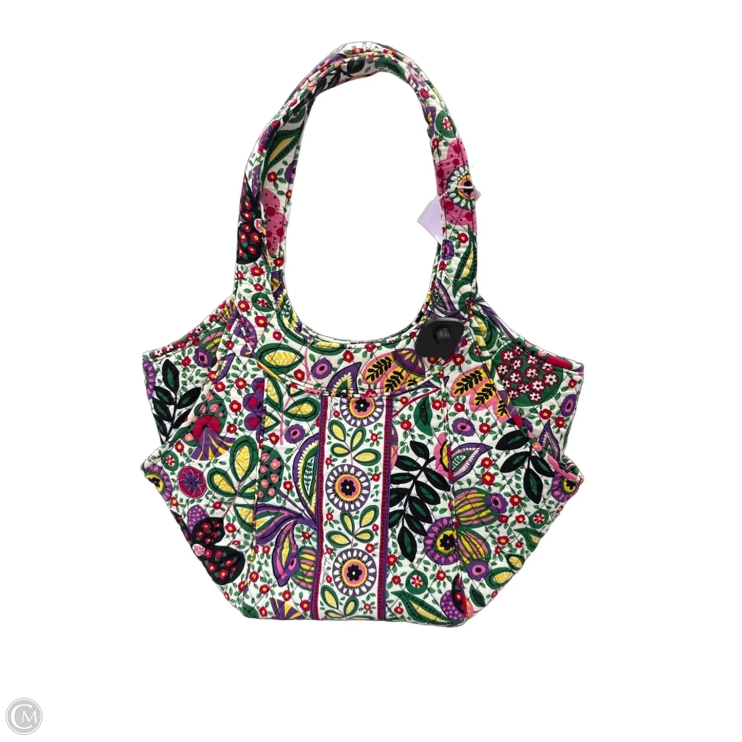 Handbag By Vera Bradley, Size: Large