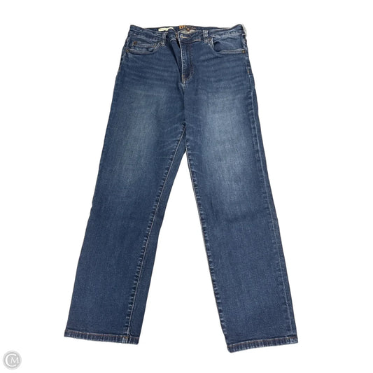 Jeans Straight By Kut In Blue Denim, Size: 10