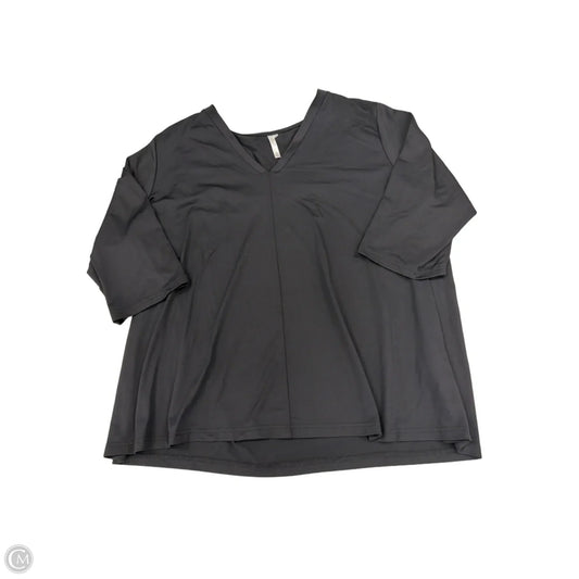 Top Long Sleeve By Lulu B In Black, Size: 1x