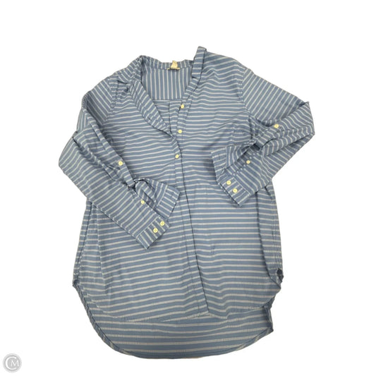 Top Long Sleeve By L.l. Bean In Blue, Size: Xl