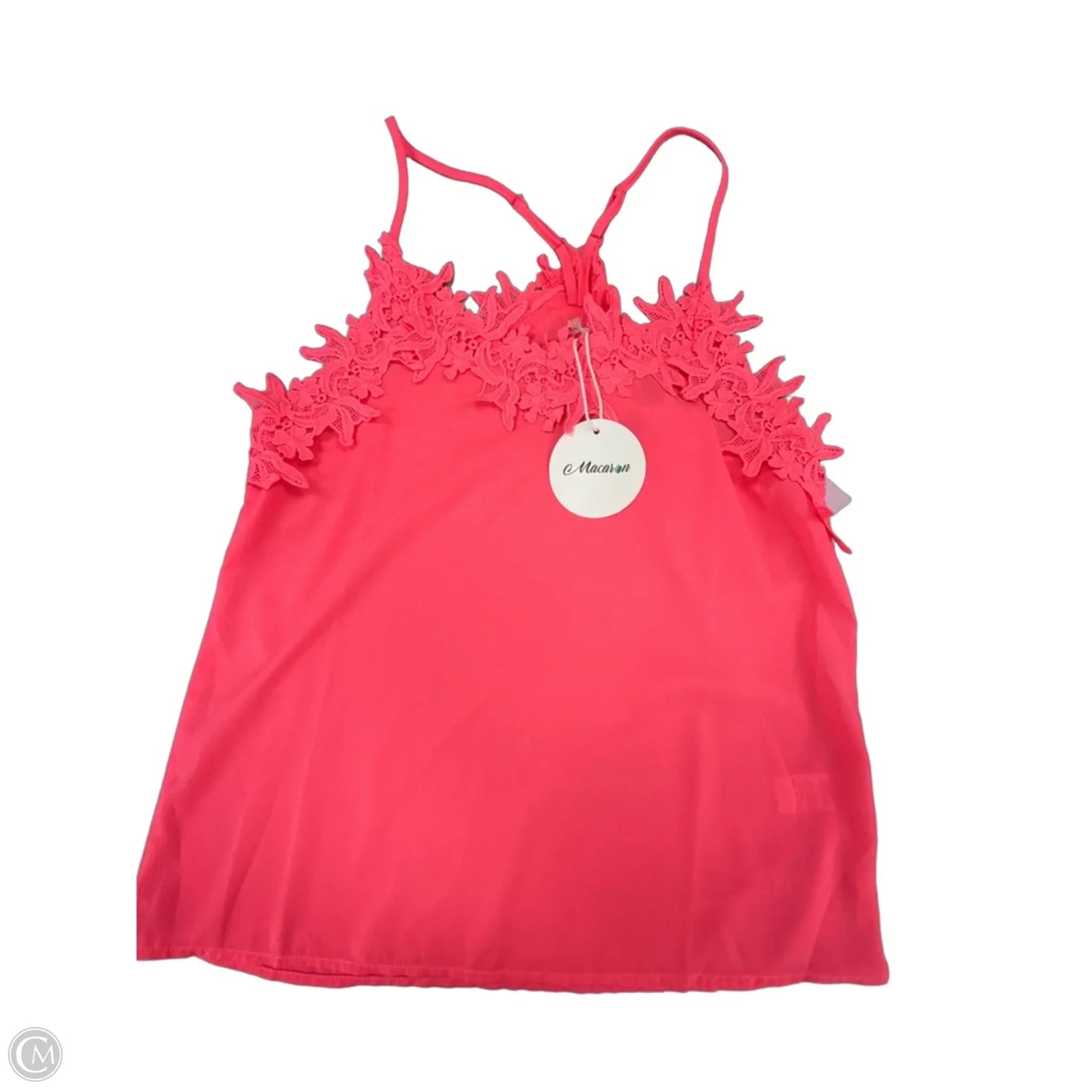 Tank Top By Cme In Pink, Size: S