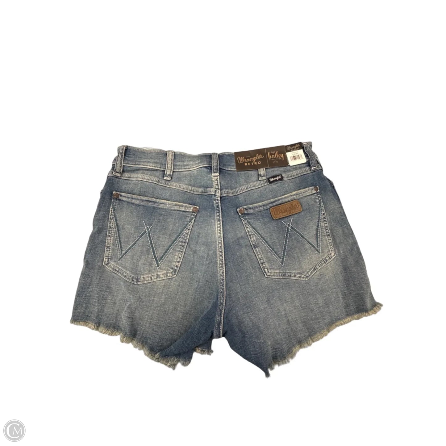 Shorts By Wrangler In Blue Denim, Size: 10