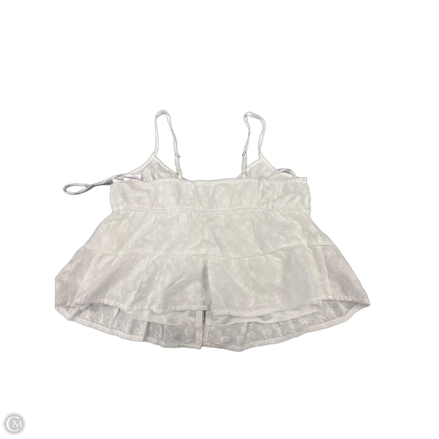 Tank Top By Kirious In White, Size: L