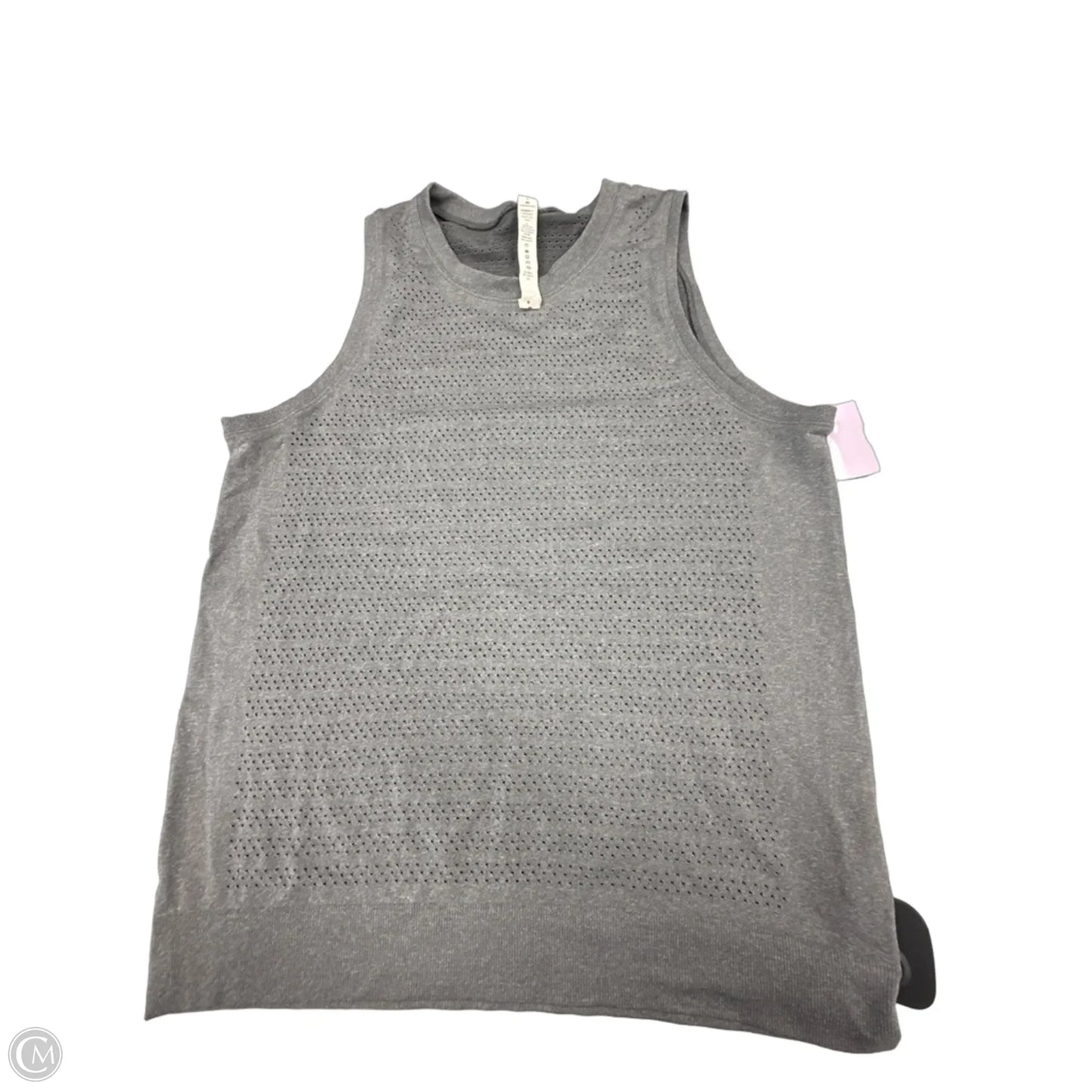 Athletic Tank Top By Lululemon In Grey, Size: 6