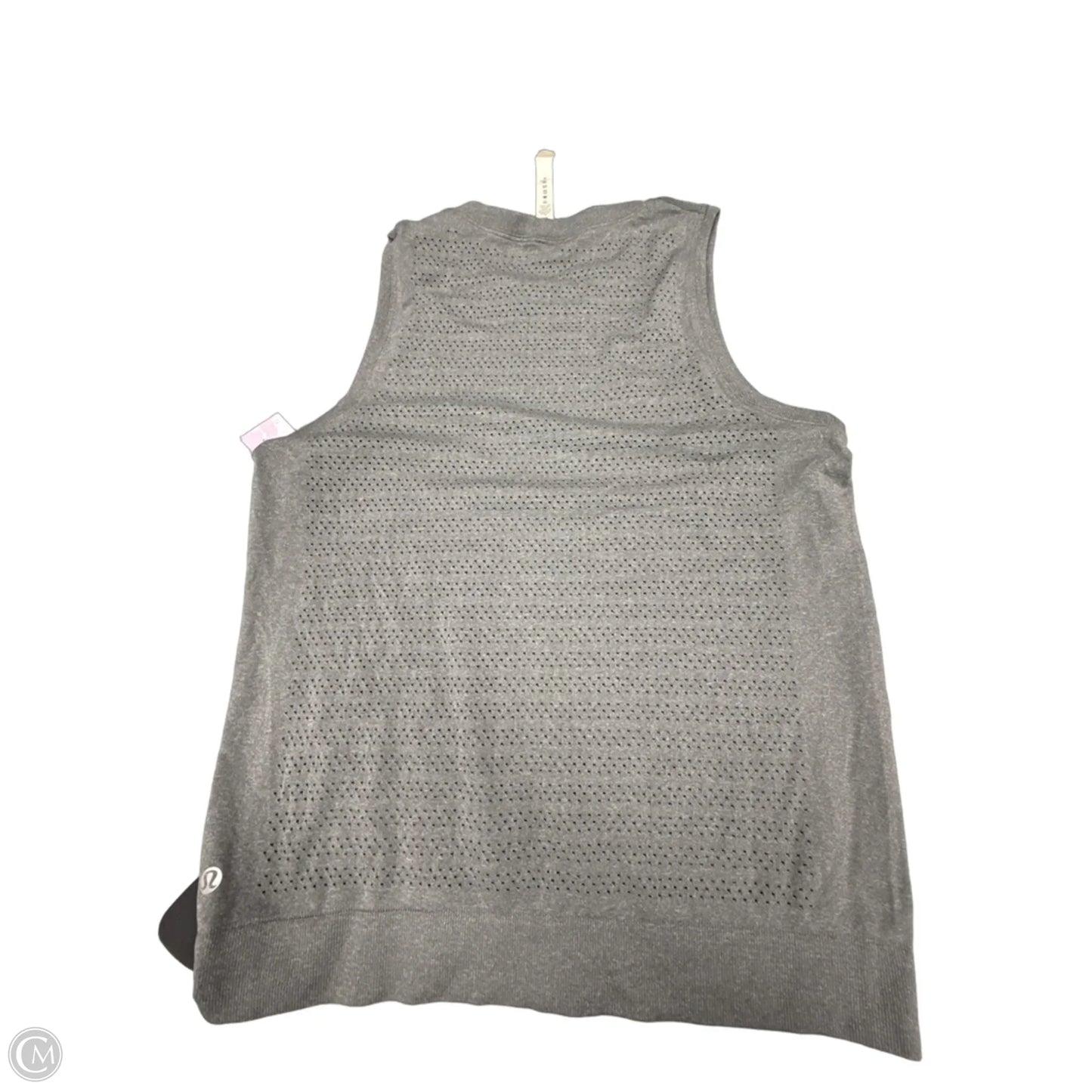 Athletic Tank Top By Lululemon In Grey, Size: 6