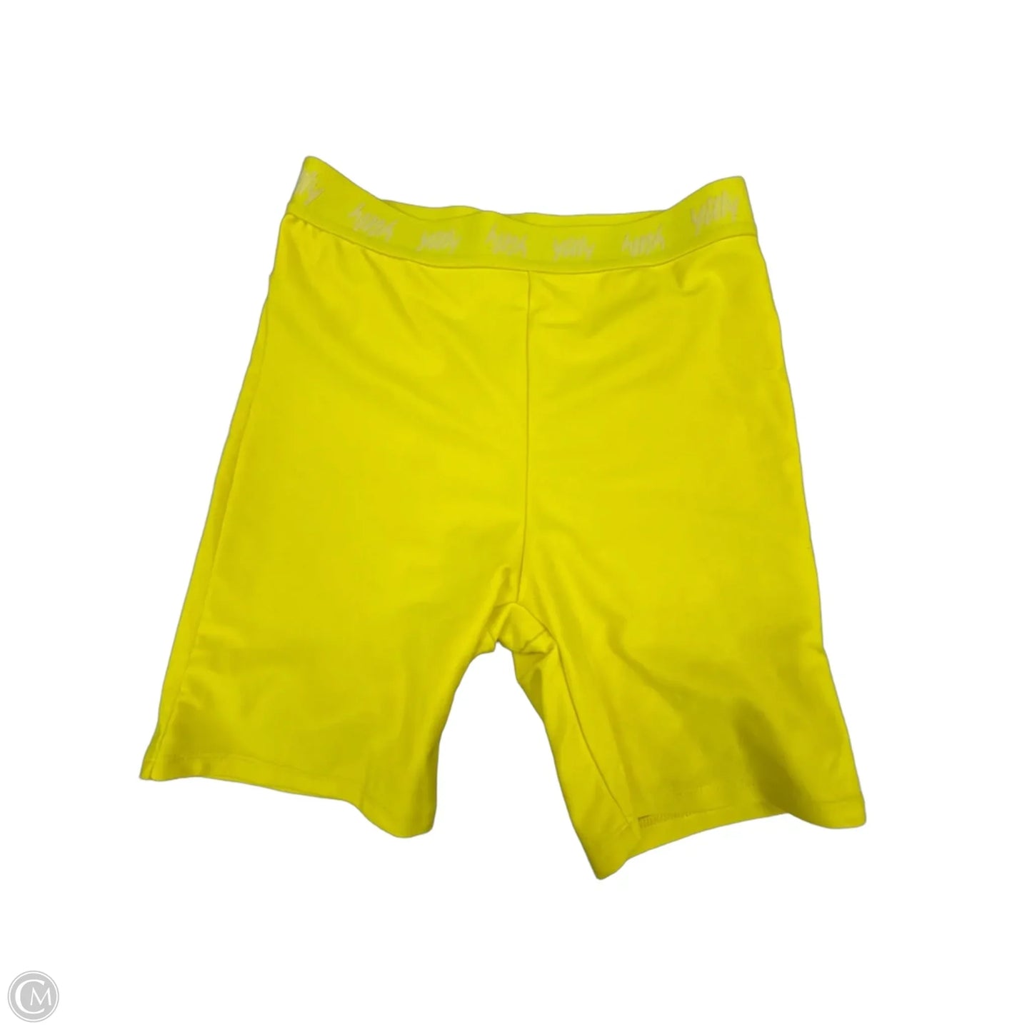 Athletic Shorts By Yitty In Yellow, Size: S
