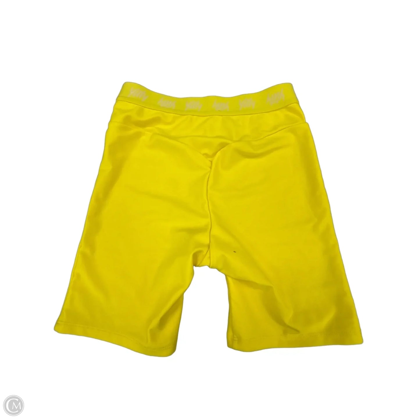 Athletic Shorts By Yitty In Yellow, Size: S