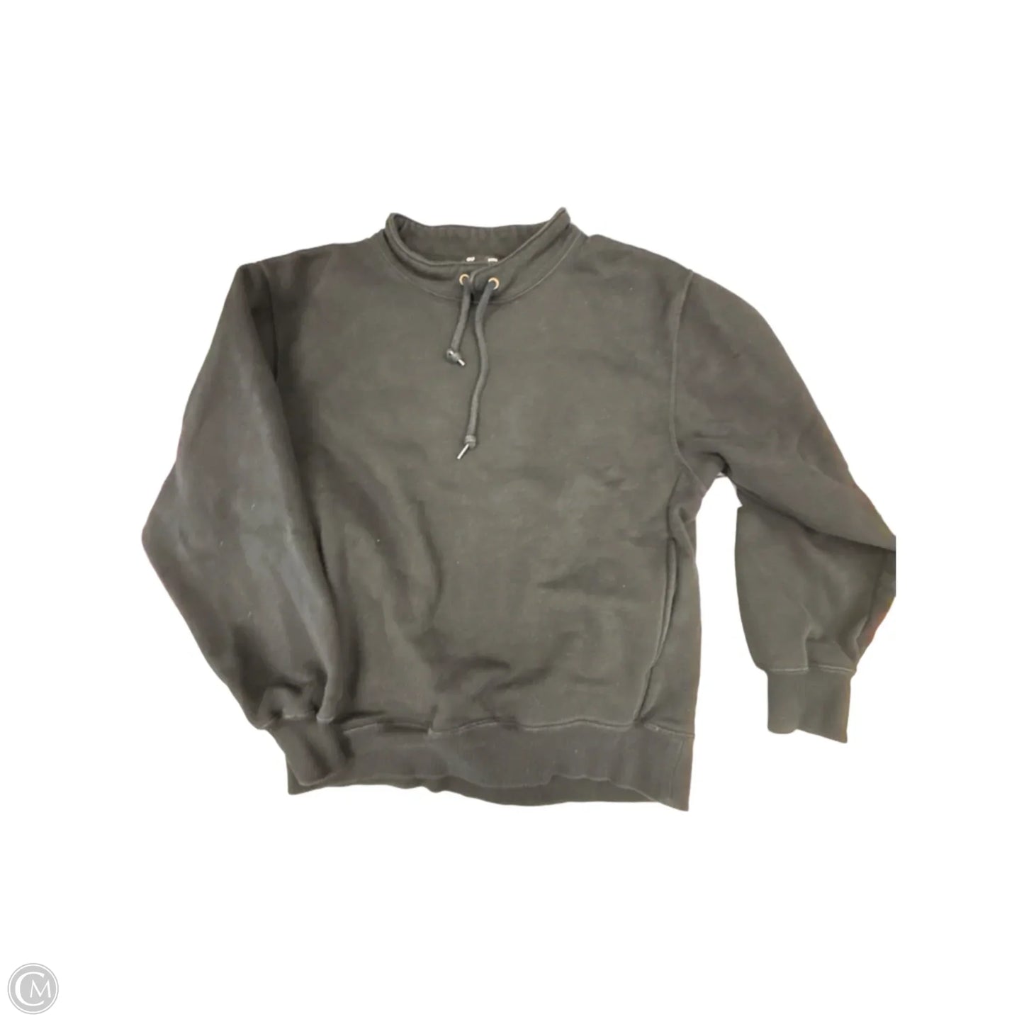 Top Long Sleeve By Cmf In Black, Size: S