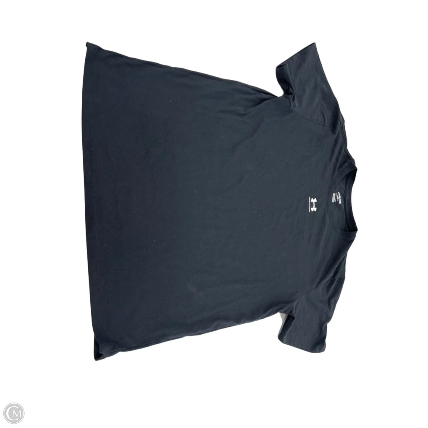 Top Short Sleeve By Under Armour In Black, Size: Xs