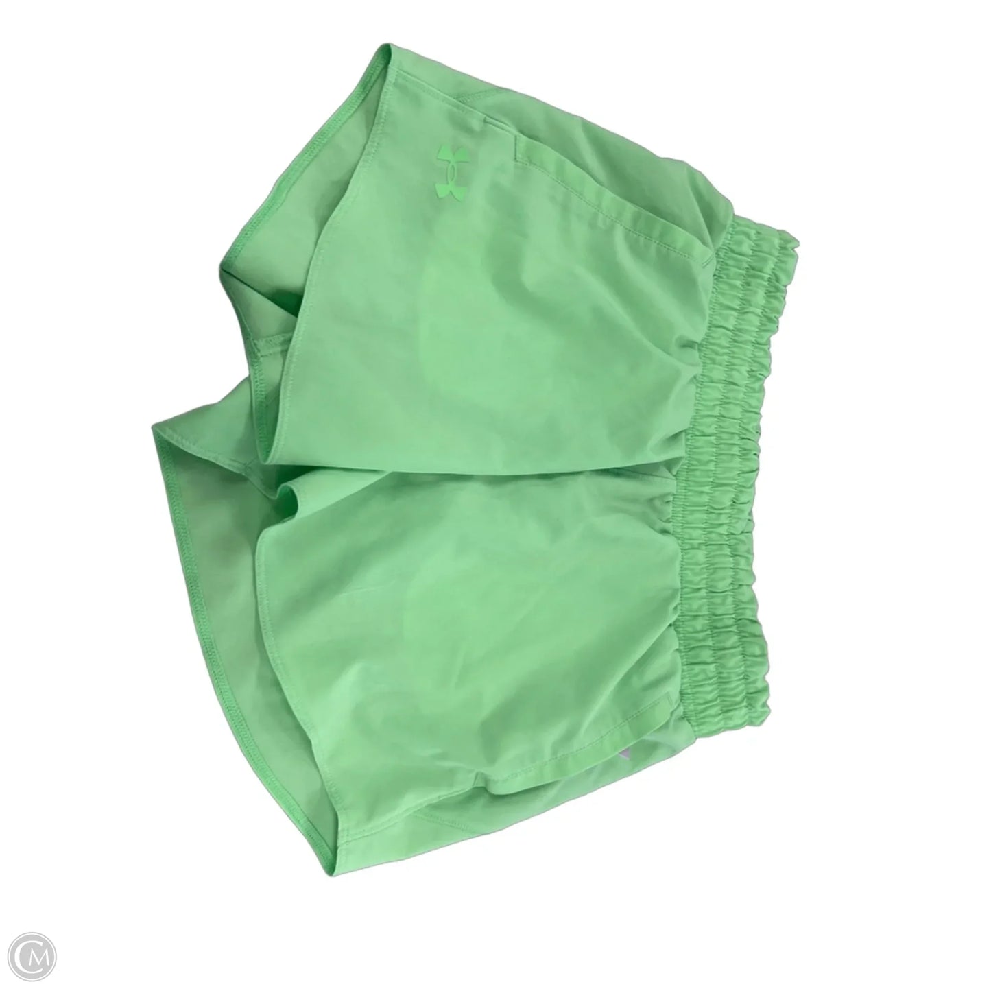 Athletic Shorts By Under Armour In Green, Size: S
