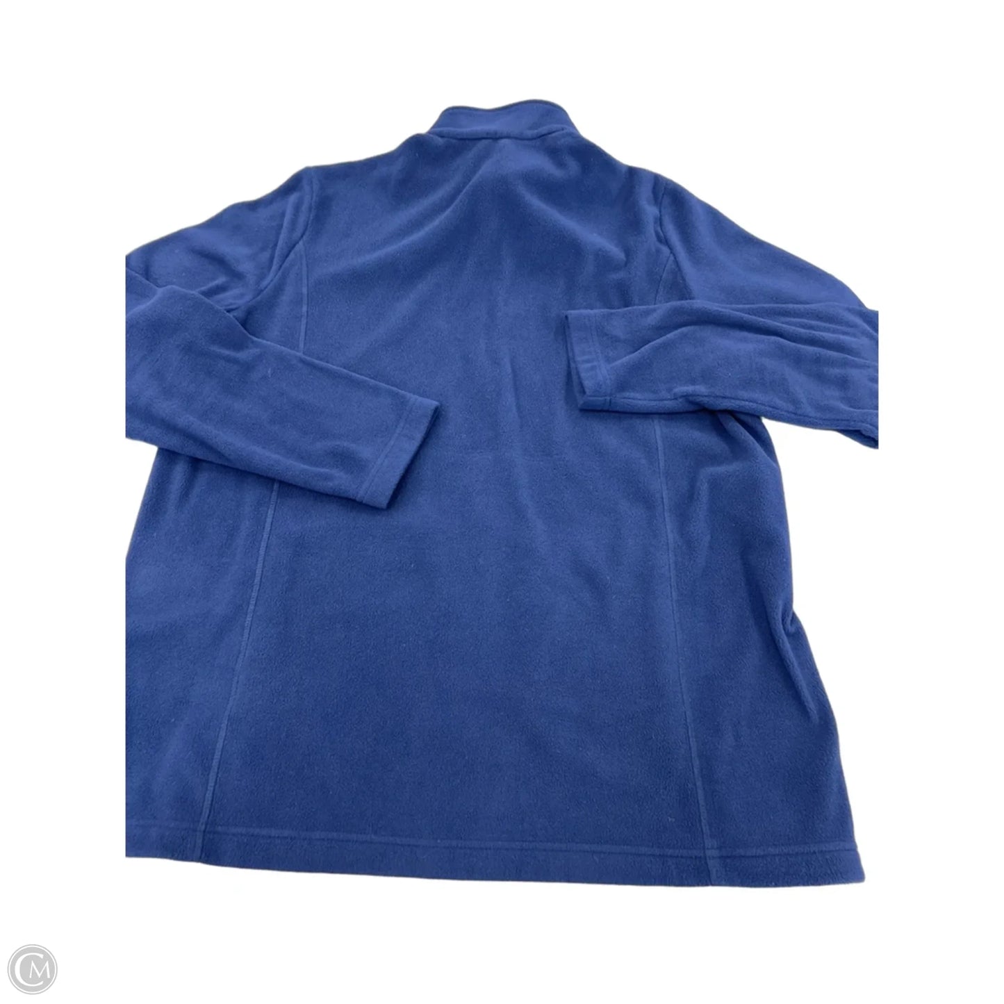 Jacket Fleece By Lands End In Blue, Size: Xl
