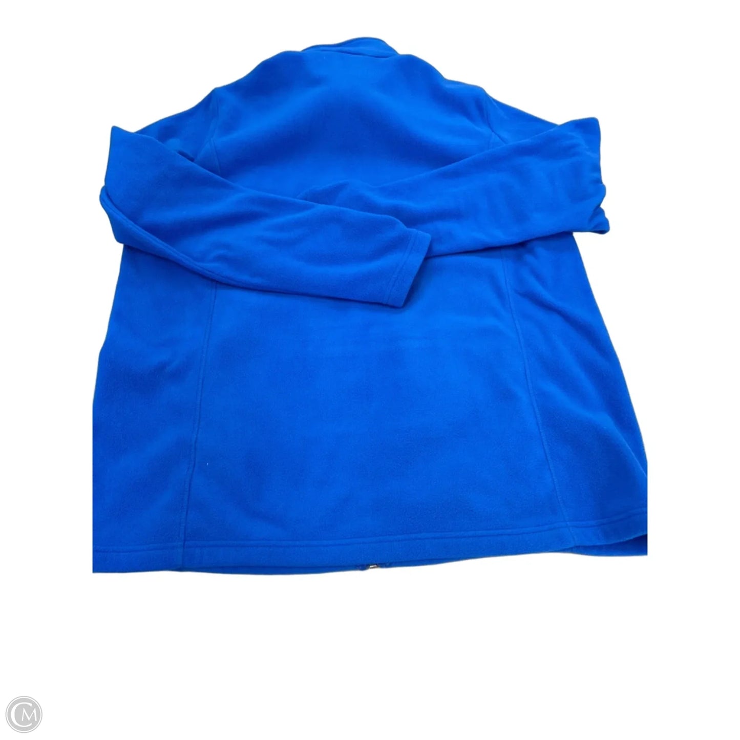 Jacket Fleece By Lands End In Blue, Size: Xl
