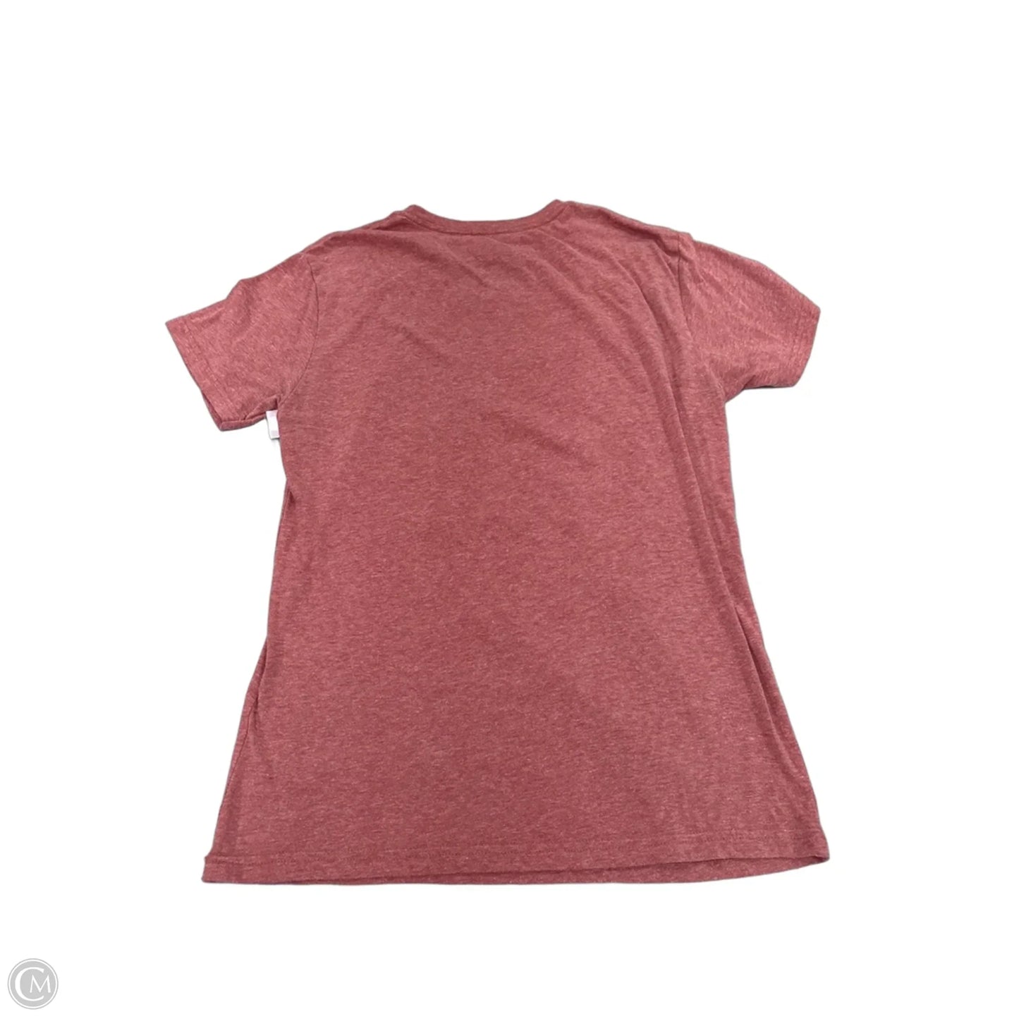 Top Short Sleeve By Cmf In Red, Size: M