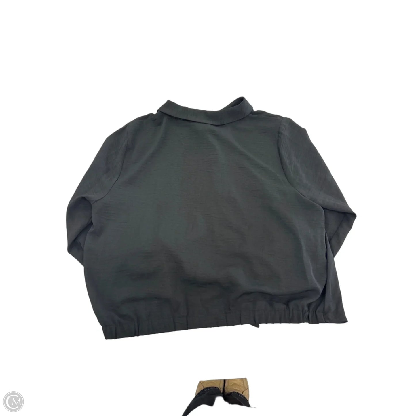 Top Long Sleeve By Simply Vera In Black, Size: L