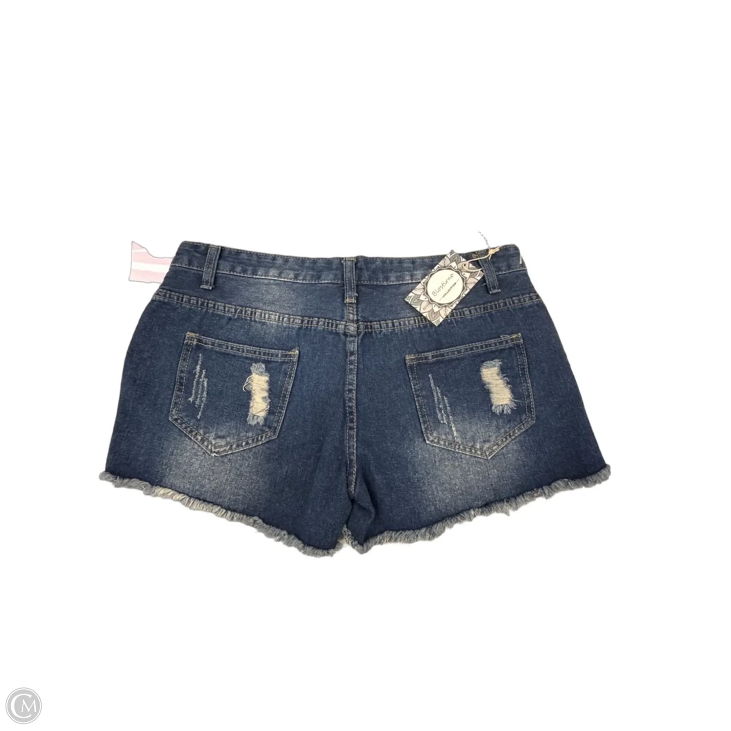 Shorts By Cme In Blue Denim, Size: 16