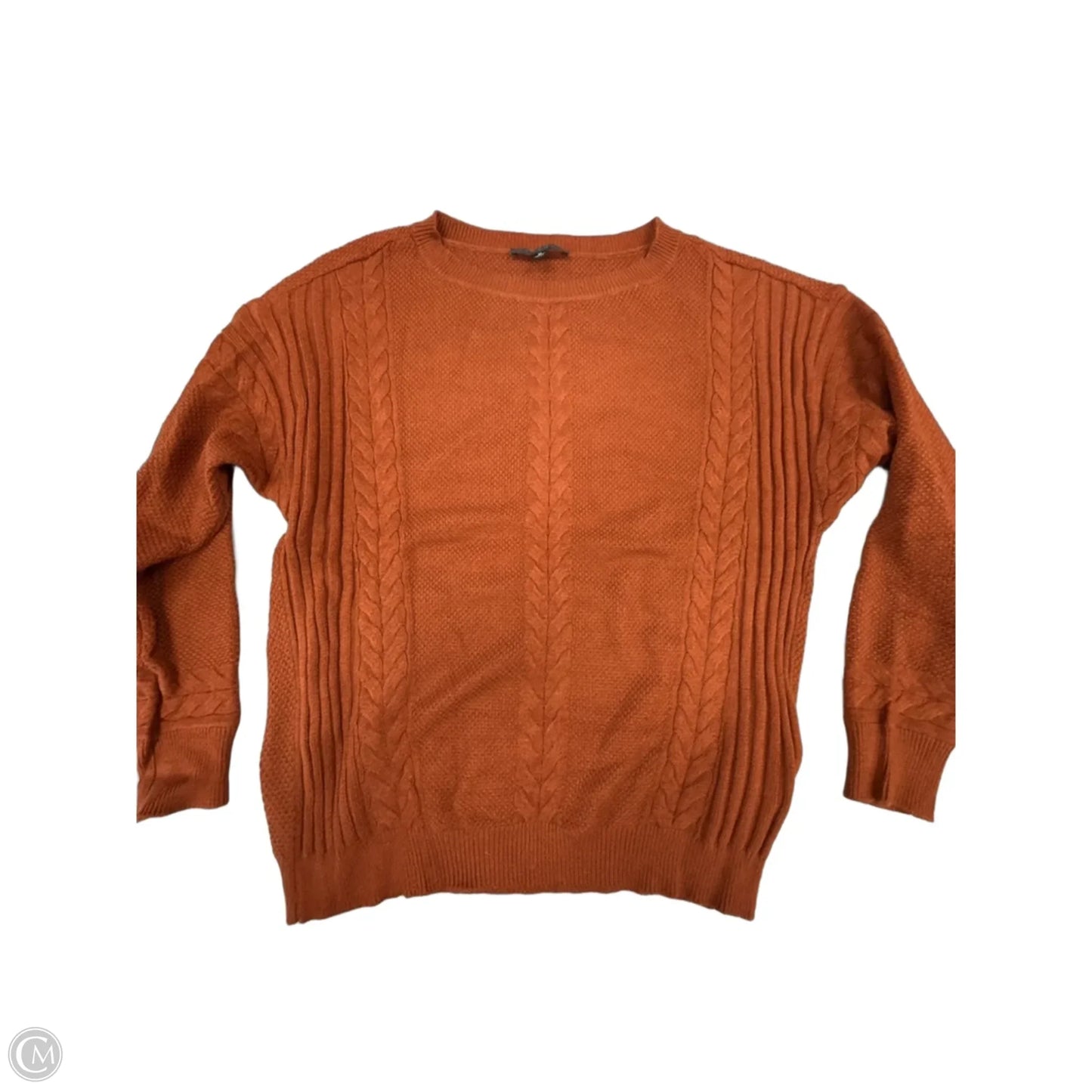 Top Long Sleeve By Cyrus In Copper, Size: M