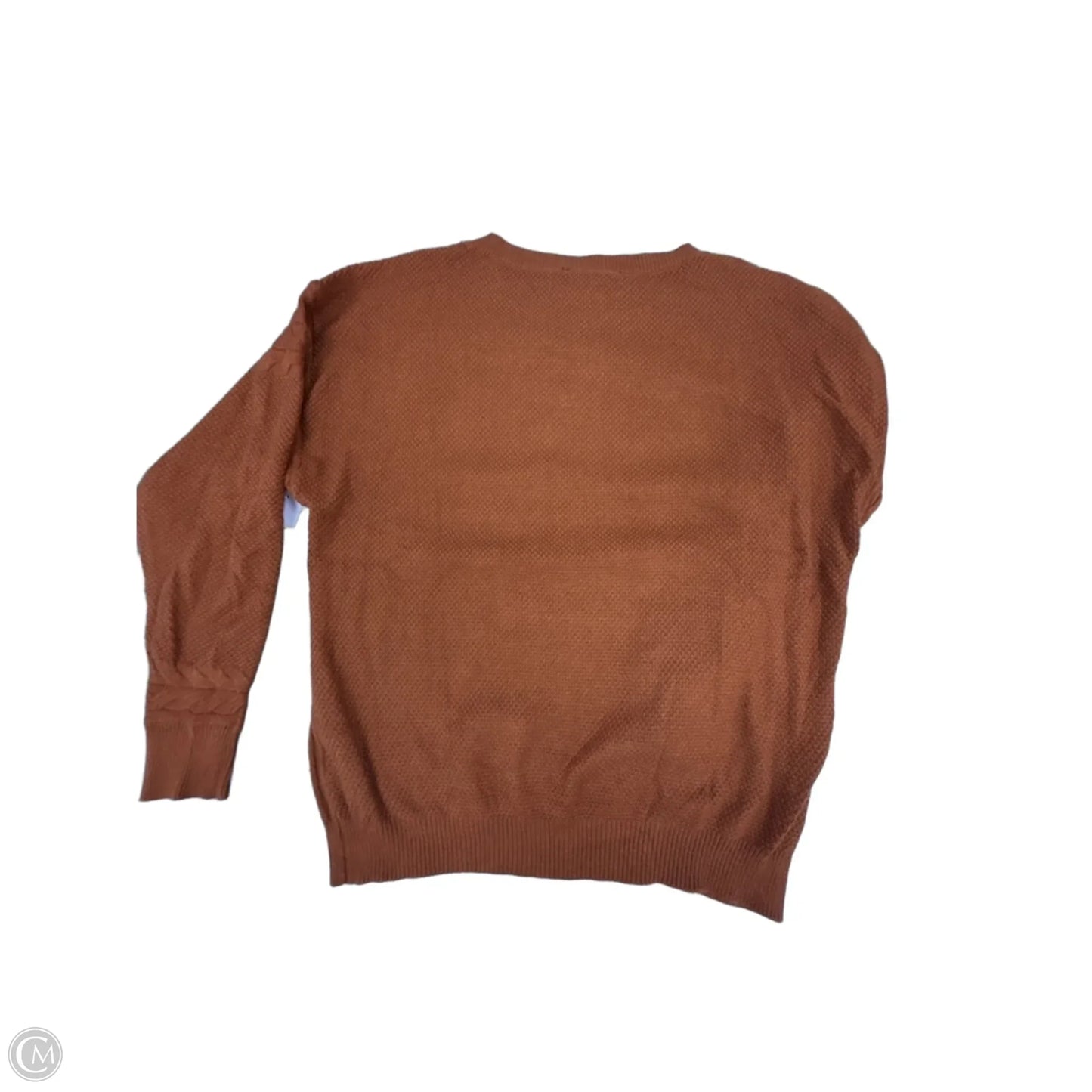 Top Long Sleeve By Cyrus In Copper, Size: M